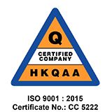 HKQAA certified company logo