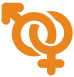 a gender icon which is a decorative image 