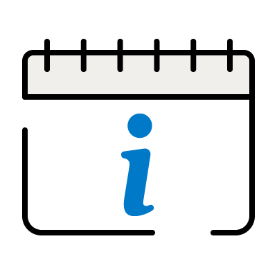 calendar icon for decoration