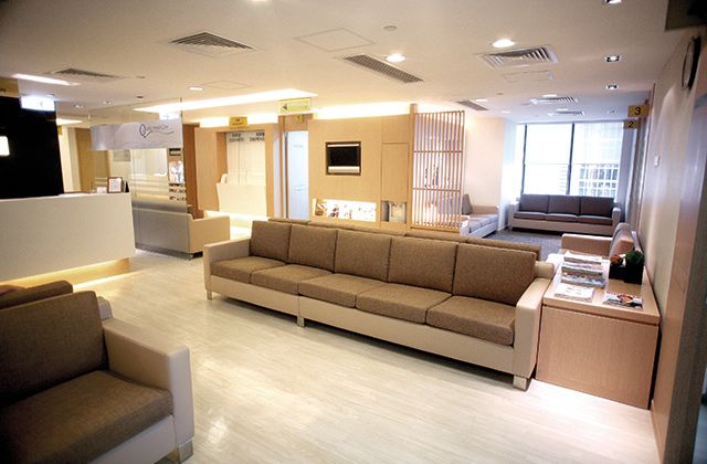 Quality HealthCare clinic waiting area