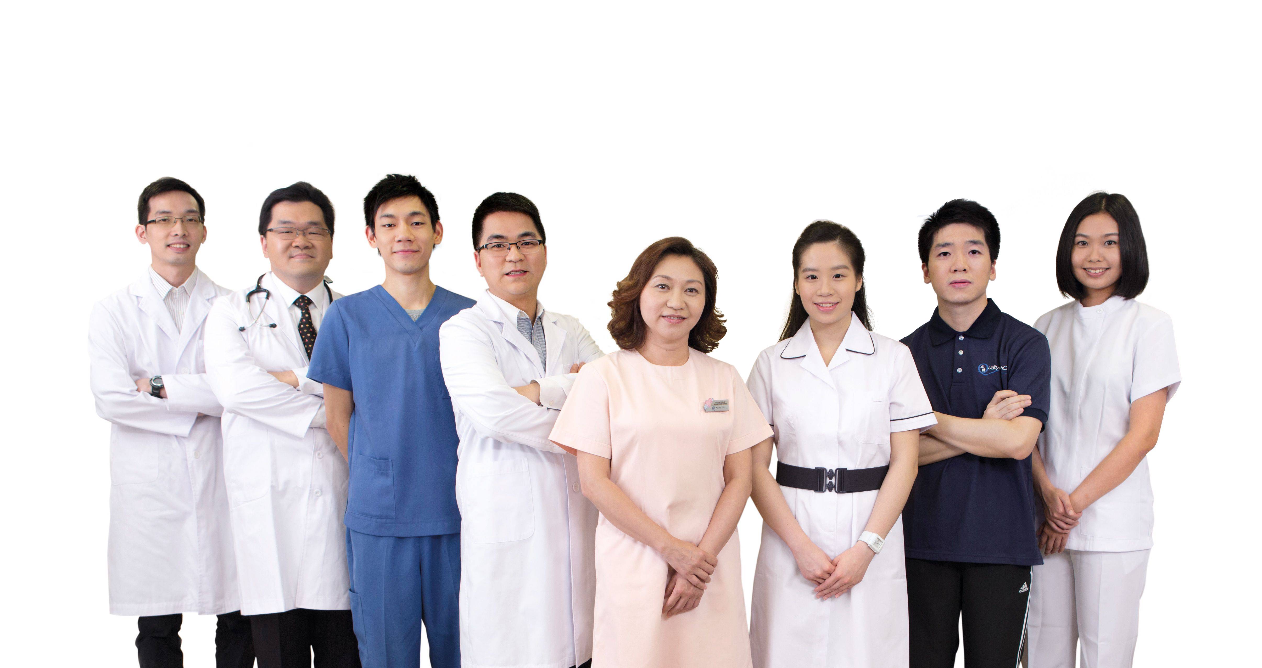 Eight Quality HealthCare employees