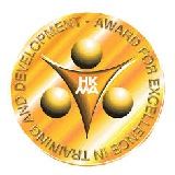 Award for Excellence in Training and Development logo